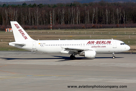 Air Berlin (leased from Iberworld) Airbus A320-214 EC-KBQ (2007)