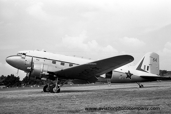 South African Air Force Douglas C-47 Dakota 6864 (1975)