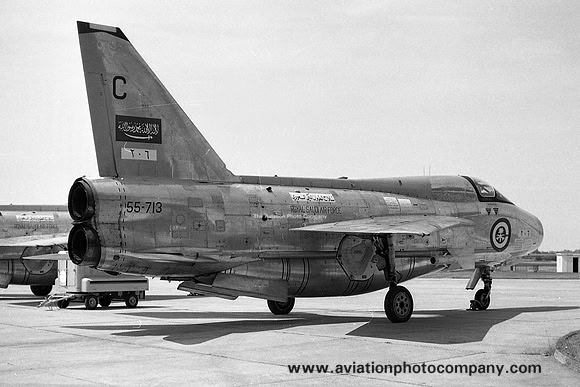 Saudi Air Force English Electric Lightning T.55 55-713/C (1969)