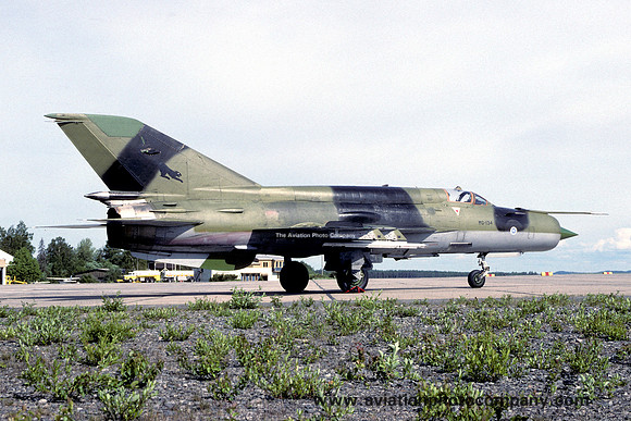 Finnish Air Force HavLLv 31 Mikoyan MiG-21bis MG-134 (1992)