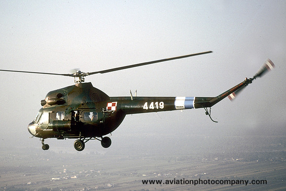 Polish Air Force Mil MI-2 4419 (1994)