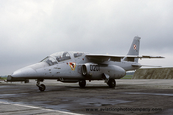 Polish Air Force 58 LPSz PZL I-22 Iryda 0201 (1994)