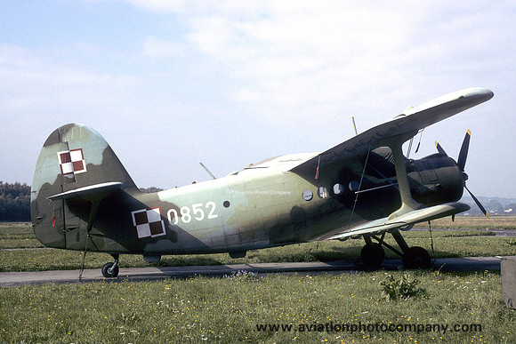 Polish Air Force 13 PLT Antonov An-2 0852 (1994)