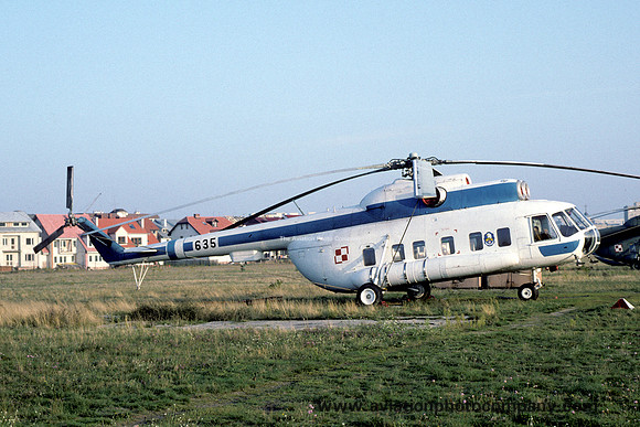Polish Air Force 42 ELT Mil Mi-8 635 (1994)