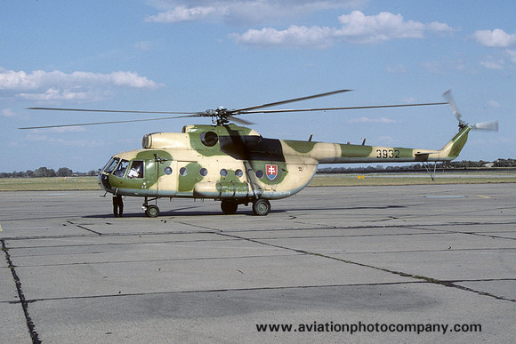 Slovak Air Force 2 LZ Mil MI-8T 3932 (1994)