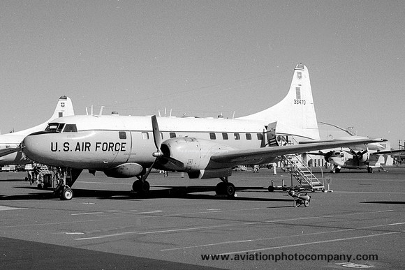 USAF 323 FTW Convair T-29D 53-3470 (1971)