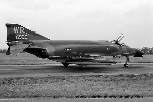 USAF 81 TFW 92 TFS McDonnell F-4C Phantom 64-0923/WR (1973)