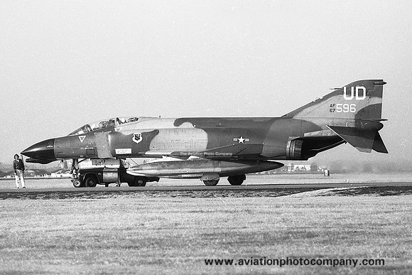 USAF 3 TFW 80 TFS McDonnell F-4D Phantom 66-7596/UD