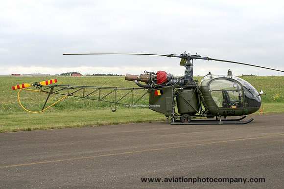 Belgian Army Sud Alouette II A53 (2007)