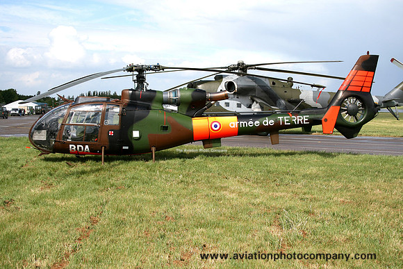 French Army EAALAT Aerospatiale SA.341F Gazelle 1175/BDA (2007)