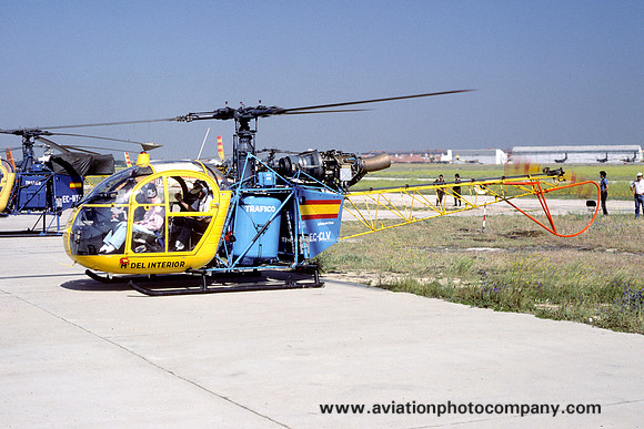 Spanish Interior Ministry Sud Alouette II EC-CLV (1987)
