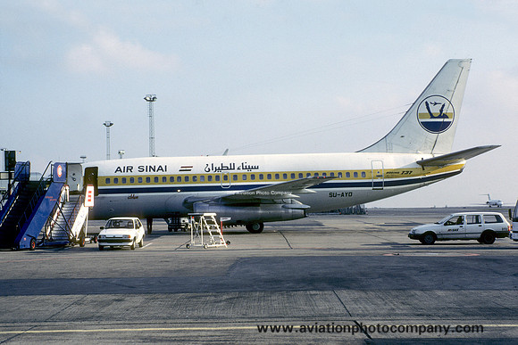 Air Sinai Boeing 737-266(A) SU-AYO (1987)