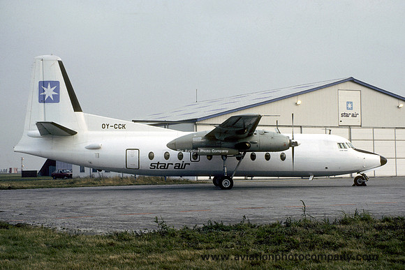 Star Air Fokker F-27-600 Friendship OY-CCK (1987)