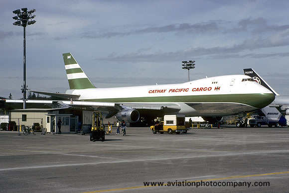 Cathay Pacific Cargo Boeing 747-267F(SCD) VR-HVZ (1987)