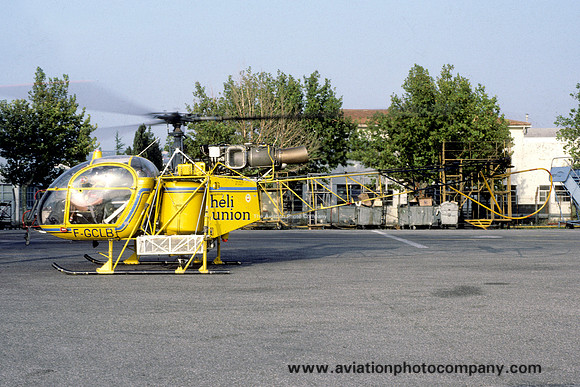 Heli Union Sud Alouette II F-GCLB (1987)