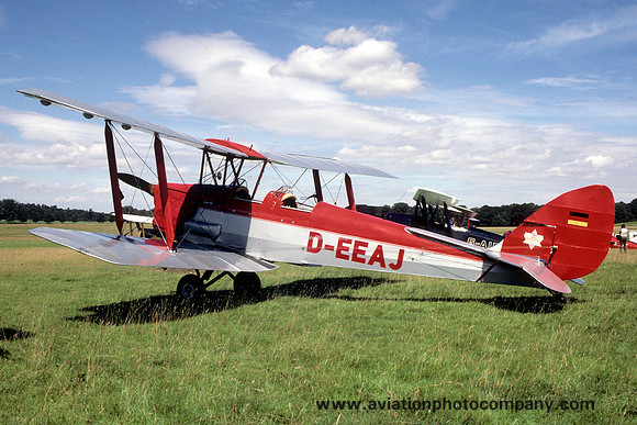 De Havilland DH.82A Tiger Moth D-EEAJ (1987)