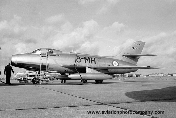 French Air Force EC1/8 Dassault Mystere 4A 297/8-MH (1971)