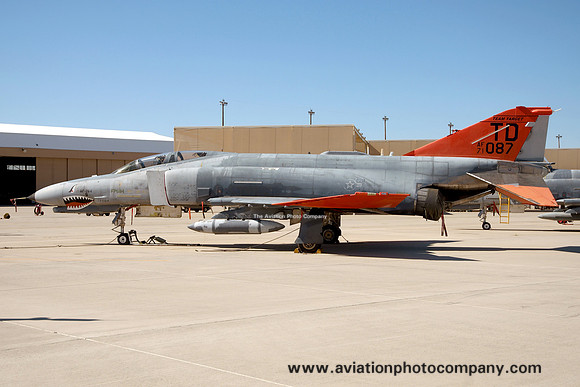 USAF 53 WG 82 ATRS QF-4E Phantom 71-1087/TD (2008)