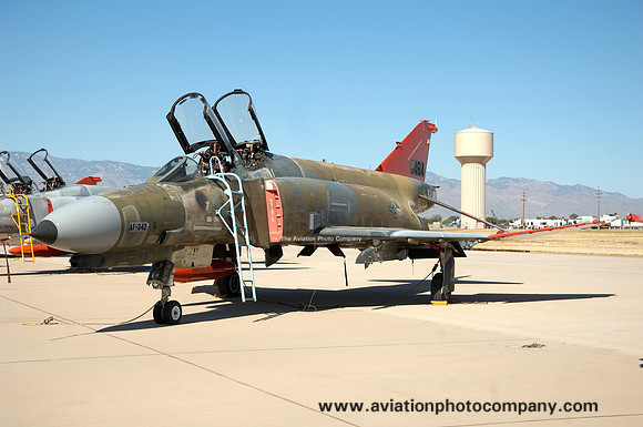 USAF QF-4E Phantom 68-0464 at Davis Monthan (2008)