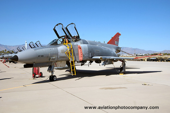 USAF 82 ATRS QF-4E Phantom 74-1640 at Davis Monthan (2008)
