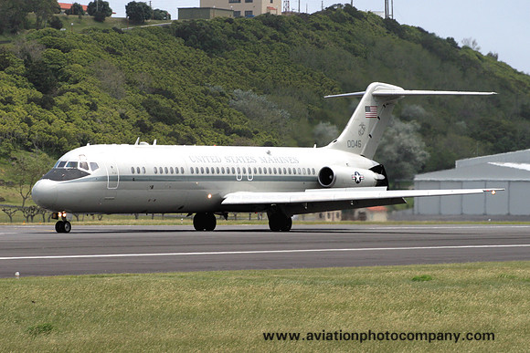 US Marines C-9B Skytrain 160046 at Lajes (2009)