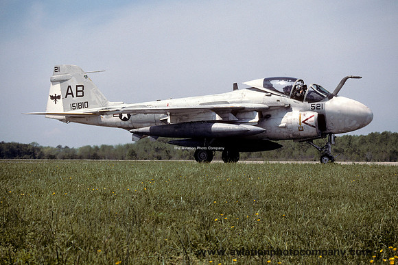 US Navy VA-85 KA-6D Intruder 151810/AB-521 (1991)