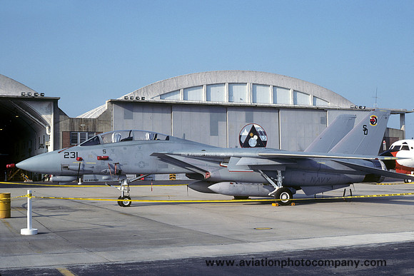 US Navy NATC F-14D Tomcat 163417/SD-231 (1991)
