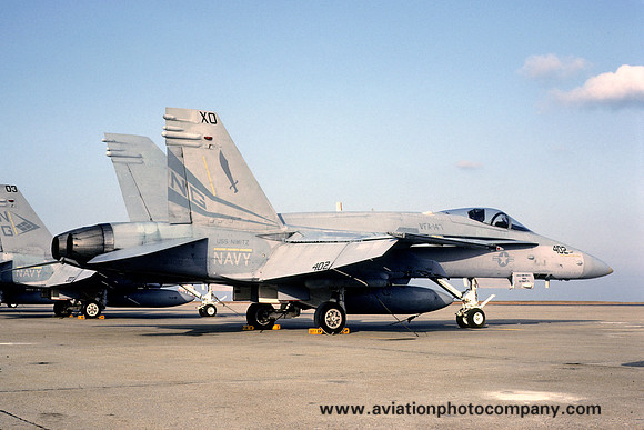 US Navy VFA-147 F/A-18C Hornet 164010/NG-402 (1992)