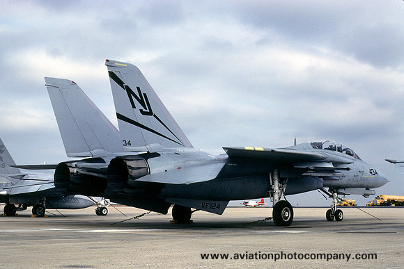 US Navy VF-124 F-14B Tomcat 163896/NJ-434 (1991)