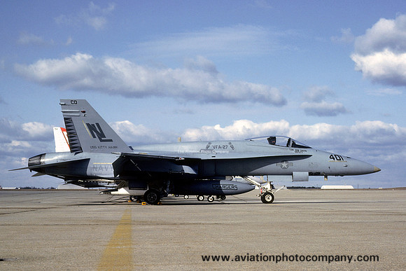 US Navy VFA-27 F/A-18A Hornet 162866/NL-401 (1992)