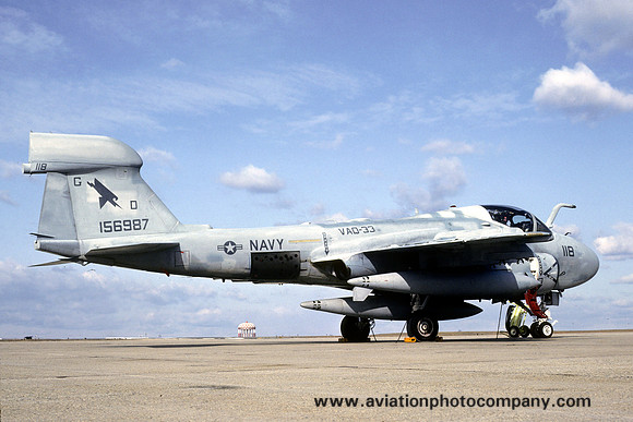 US Navy VAQ-33 EA-6A Intruder 156987/GD-118 (1992)