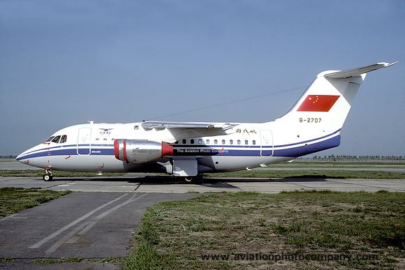CAAC BAe 146-100 B-2707 (1987)