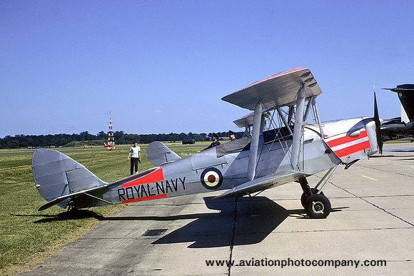 Royal Navy De Havilland Tiger Moth BB614 (1969)