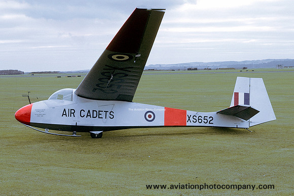 RAF Air Cadets 662 GS Slingsby Swallow TX.1 XS652 (1973)