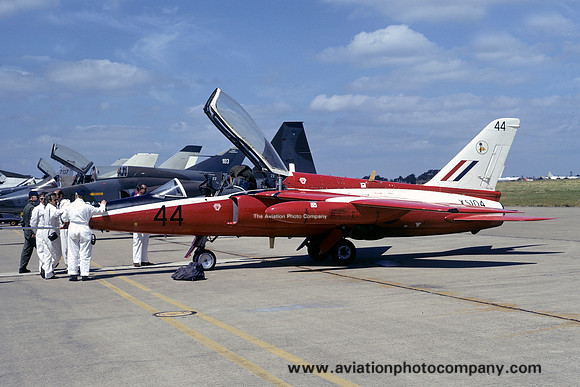 RAF 4 FTS Folland Gnat T.1 XS104/44 (1973)