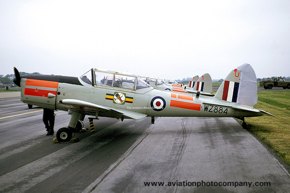 RAF East Midlands UAS DHC-1 Chipmunk T.10 WZ884/U (1971)