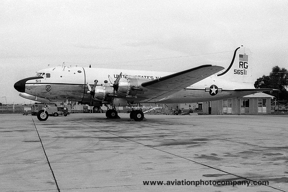 US Navy HQ 7th Fleet Douglas VC-54S Skymaster 56511/RG (1966)