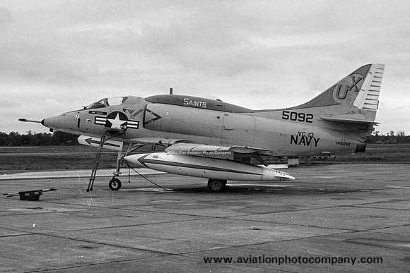 US Navy VC-13 Douglas A-4L Skyhawk 145092/UX-1 (1974)