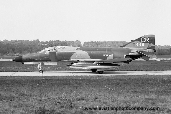 USAF 32 TFS McDonnell F-4E Phantom 68-0446/CR (1970)