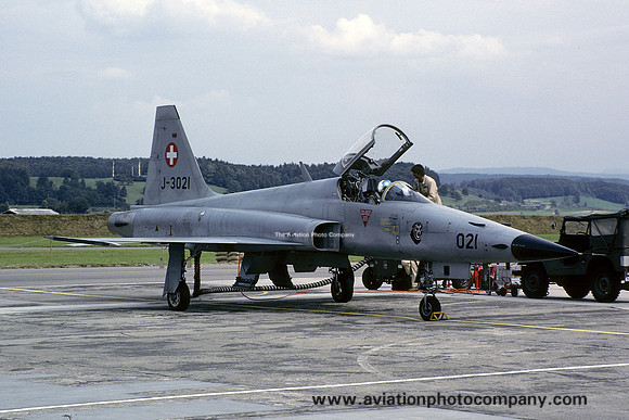 Swiss Air Force Northrop F-5E Tiger J-3021 (1980)