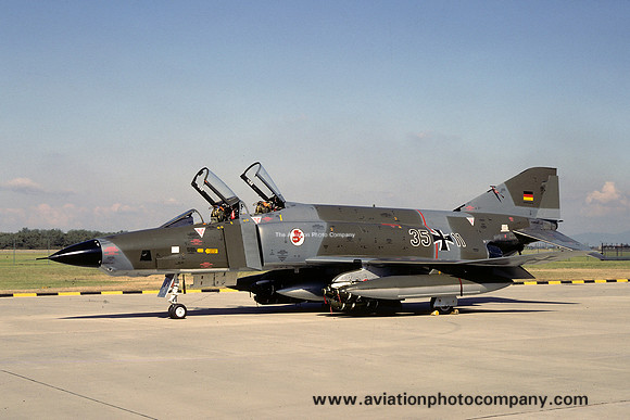 German Air Force AKG51 McDonnell RF-4E Phantom 35+11 (1980)