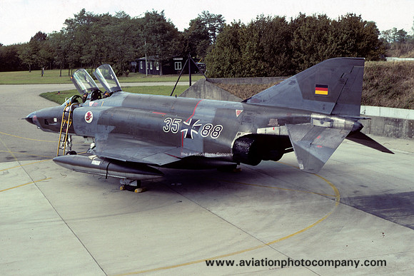 German Air Force AKG51 McDonnell RF-4E Phantom 35+88 (1980)