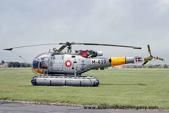 Danish Air Force Esk 722 Sud Alouette III M-439 (1980)