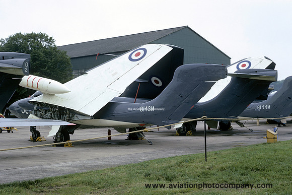 RAF 1 SoTT De Havilland Sea Vixen FAW.2 8143M (1974)