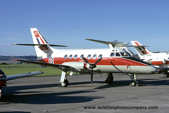 RAF 5 FTS Handley Page Jetstream T.1 XX481/81 (1974)