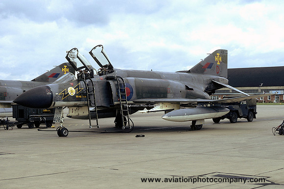 RAF 111 Squadron McDonnell F-4M Phantom FGR.2 XV406/D (1974)