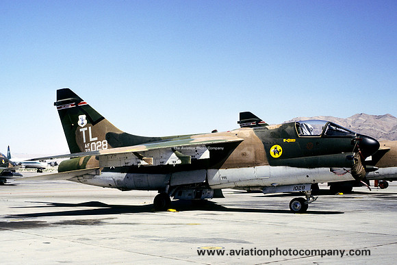 USAF Oklahoma ANG 125 TFS LTV A-7D Corsair 70-1028/TL (1979)