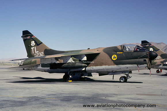 USAF Oklahoma ANG 125 TFS LTV A-7D Corsair 69-6232/TL (1979)