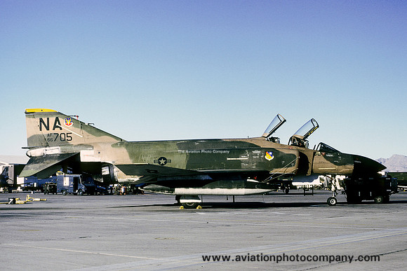 USAF 474 TFW 430 TFS McDonnell F-4D Phantom 66-7705/NA (1979)
