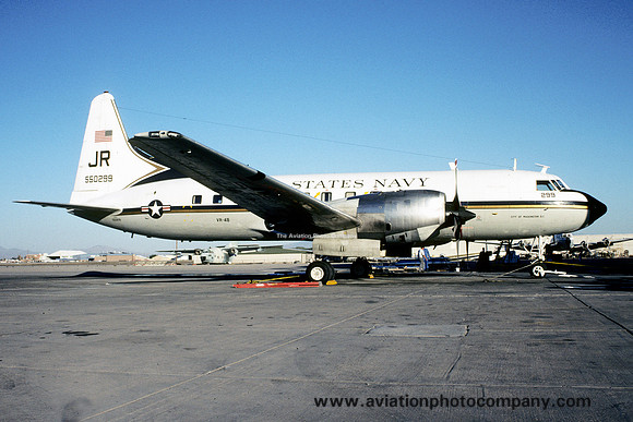US Navy VR-48 Convair C-131H Samaritan 550299/JR (1990)